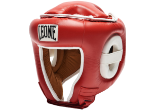 Casca box Leone Combat-Rosu-L