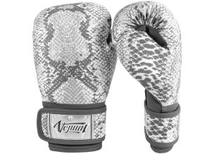 Manusi box dama Venum White Snake-Gri/Alb-8 oz