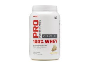 Proteina din zer GNC Pro Performance 100%, 845 g-Aroma Banane