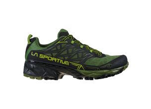 Pantofi alergare trail barbati La Sportiva Akyra 2024-Verde/Lime-45 1/2