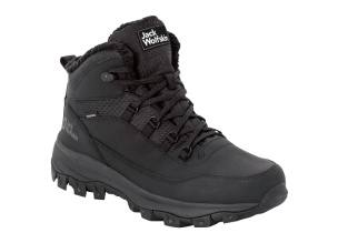 Bocanci trekking barbati Jack Wolfskin Everquest Texapore Mid-Negru-41
