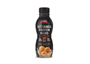 Shake proteic GNC AMP Sustained Protein Blend 414 ml-Aroma Unt-de-arahide
