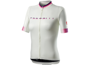 Tricou ciclism dama Castelli Gradient SS 2021-Alb-L