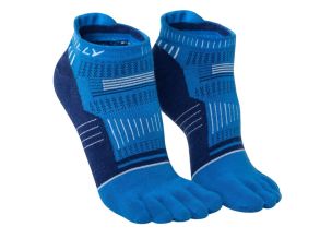 Sosete alergare Hilly Toes Minimum Cushioning Socklet-Albastru-M