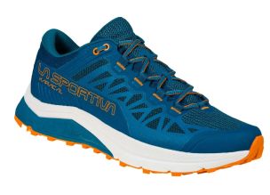 Pantofi alergare trail barbati La Sportiva Karacal SS 2022-Albastru/Portocaliu-44
