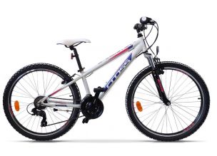 Bicicleta MTB Cross Speedster 26" 2021-Alb-32 cm