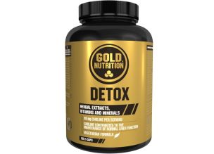 Detoxifiant hepatic natural Gold Nutrition Detox, 60 capsule
