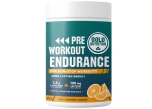 Pudra energizanta Gold Nutrition Pre-Workout Endurance 300g