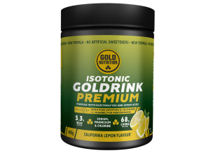 Pudra izotonica cu aminoacizi Gold Nutrition Goldrink Premium Aroma Lamaie, 600g