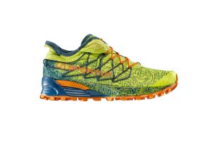 Pantofi alergare trail barbati La Sportiva Mutant II 2024-Lime/Albastru-40 1/2
