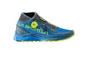 Pantofi alergare trail barbati La Sportiva Jackal II Boa 2024-Albastru/Lime-40 1/2