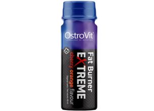 Shot OstroVit Fat Burner Extreme Aroma Cirese Portocale, 80ml