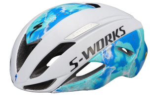 Casca ciclism Specialized S-Works Evade Mips with Angi-Alb/Turcoaz-S