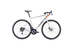 Bicicleta sosea Cube Attain Pro 28" 2023-Argintiu-50 cm