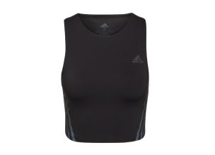 Maiou alergare dama Adidas Run Icons 3-Stripes Cooler-Negru-XS