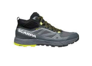 Ghete trekking barbati Scarpa Rapid Mid GTX-Gri/Lime-40