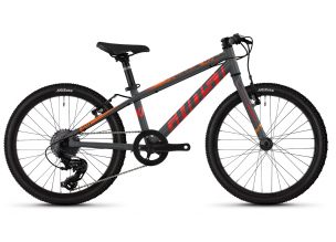 Bicicleta MTB copii Ghost Kato 20" Base AL 2021-Negru/Rosu-One Size