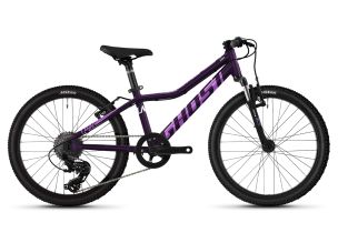 Bicicleta MTB copii Ghost Lanao 20" Essential 2021-Mov/Lila-One Size
