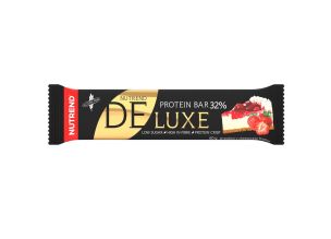 Baton Proteic Deluxe Bar Nutrend 60 gr- Aroma Strawberry Cheesecake