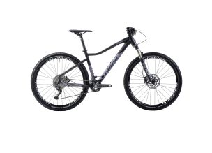 Bicicleta MTB dama Ghost Lanao Advanced 27.5" 2024-Negru/Mov-XS