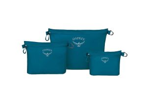 Set 3 borsete Osprey Ultralight Zipper Sack-Albastru