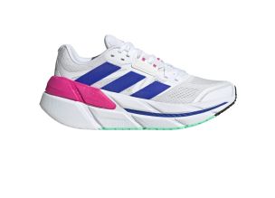 Pantofi alergare barbati Adidas Adistar CS SS 2023-Alb/Albastru/Roz-41 1/3