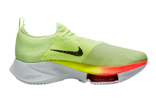 Pantofi alergare barbati Nike Air Zoom Tempo Next%-Lime/Portocaliu-40