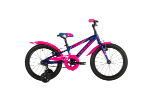 Bicicleta copii Drag Alpha 18" 2024-Albastru/Roz