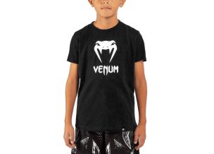 Tricou copii Venum Classic-Negru/Alb-14 ani