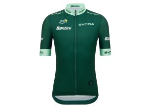 Tricou ciclism barbati Santini Best sprinter Tour de France Fan Line-Verde-S