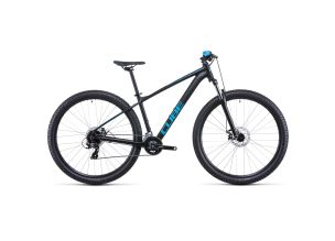 Bicicleta MTB Cube Aim 29" 2022-Negru/Albastru-18''