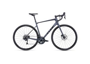 Bicicleta sosea Cube Attain GTC SL 2022-Gri-58 cm