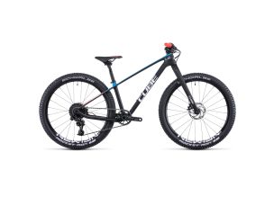 Bicicleta copii MTB Cube Elite 240 C:62 SL 2022-Negru/Albastru-One Size