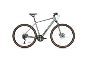 Bicicleta Cube Nature Pro 2022-Argintiu-54 cm
