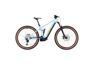 Bicicleta electrica MTB Cube Stereo Hybrid 140 HPC Race 750 29" 2023-Bleu-18''