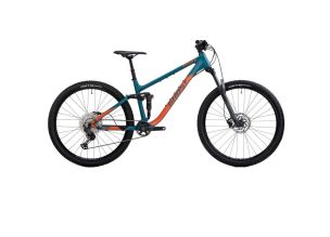 Bicicleta MTB Ghost Kato FS Universal 27.5" 2022-Albastru/Portocaliu-S