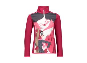 Bluza schi copii CMP Sweat 30L1035-Magenta-176