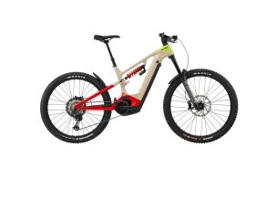 Bicicleta electrica MTB Cannondale Moterra LT Carbon 1 29" 2024-Bej/Rosu-M