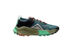Pantofi alergare trail dama Nike ZoomX Zegama-Albastru/Verde-37 1/2