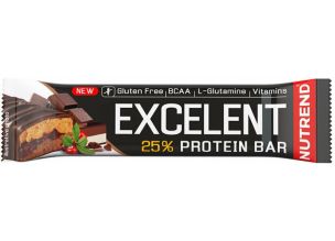 Baton proteic Nutrend Excelent 85 g-Aroma Ciocolata/Nuga