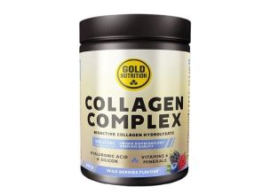 Colagen Gold Nutrition Collagen Complex, cu fructe de padure, 300g