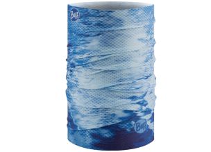 Bandana tubulara multifunctionala Buff Coolnet UV Pelagic Camo Blue