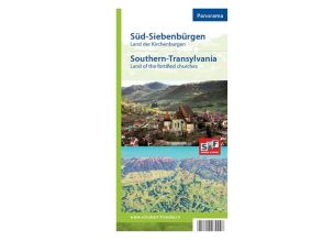 Harta Transilvania de Sud - Tara Bisericilor Fortificate