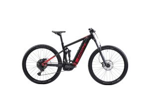 Bicicleta electrica Ghost Riot Trail Essential-Negru/Rosu-M