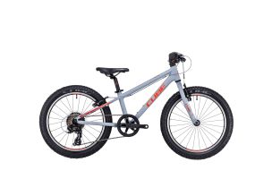 Bicicleta copii Cube Acid 200 2024-Gri/Rosu