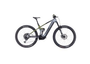 Bicicleta electrica Cube Stereo Hybrid 140 HPC TM 750 29" 2023-Gri/Verde-18''