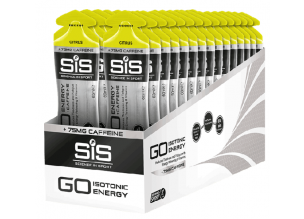 Gel energizant SiS Go Energy + cafeina 30 x 60 ml-Citrice