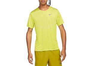 Tricou alergare barbati Nike Dri-Fit Rise 365 SS 2023-Lime-S