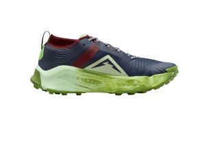 Pantofi alergare trail barbati Nike ZoomX Zegama SS 2024-Albastru/Lime-40 1/2
