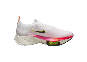 Pantofi alergare barbati Nike Air Zoom Tempo NEXT% Flyknit-Alb/Roz-40